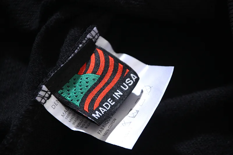 802# P196 Real shot DENIM TEARS main line Kapok foam printed American hooded sweatshirt Fabric 380g pure cotton terry cloth Color: black gray black-gray red dark green royal blue orange pink light blue carbon gray color blue white purple lake blue code number: S M L XL